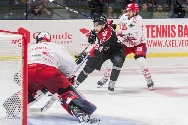 Photo hockey match Bordeaux - Grenoble  le 10/10/2023