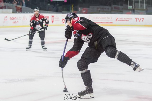 Photo hockey match Bordeaux - Grenoble  le 10/10/2023