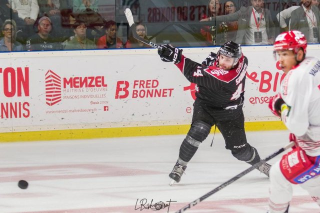 Photo hockey match Bordeaux - Grenoble  le 10/10/2023