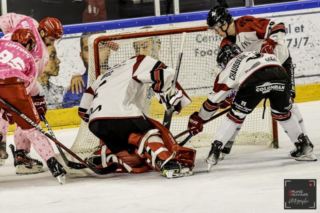 Photo hockey match Cergy-Pontoise - Briançon  le 10/10/2023