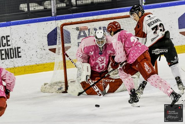 Photo hockey match Cergy-Pontoise - Briançon  le 10/10/2023