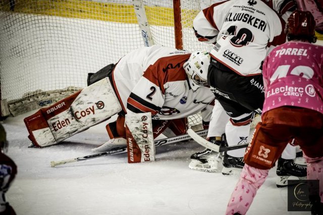 Photo hockey match Cergy-Pontoise - Briançon  le 10/10/2023