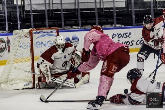 Photo hockey match Cergy-Pontoise - Briançon  le 10/10/2023