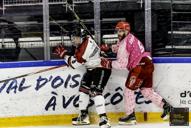 Photo hockey match Cergy-Pontoise - Briançon  le 10/10/2023