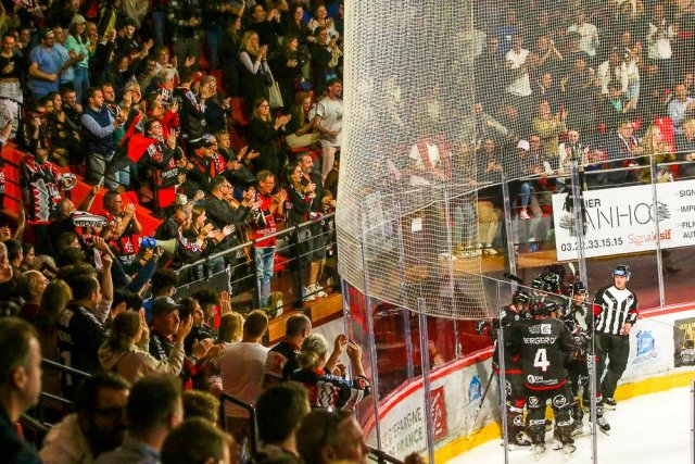 Photo hockey match Amiens  - Cergy-Pontoise le 13/10/2023