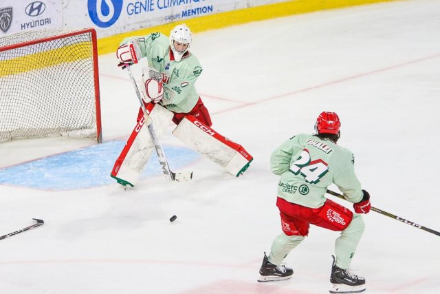 Photo hockey match Amiens  - Cergy-Pontoise le 13/10/2023