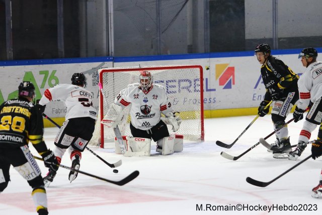 Photo hockey match Rouen - Chamonix  le 13/10/2023