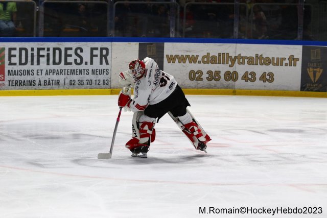Photo hockey match Rouen - Chamonix  le 13/10/2023