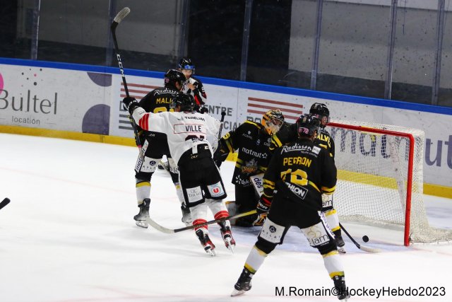 Photo hockey match Rouen - Chamonix  le 13/10/2023