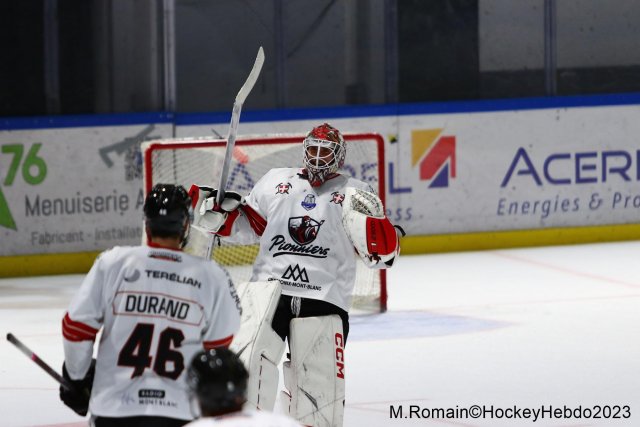Photo hockey match Rouen - Chamonix  le 13/10/2023