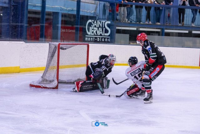 Photo hockey match Mont-Blanc - Morzine-Avoriaz le 14/10/2023