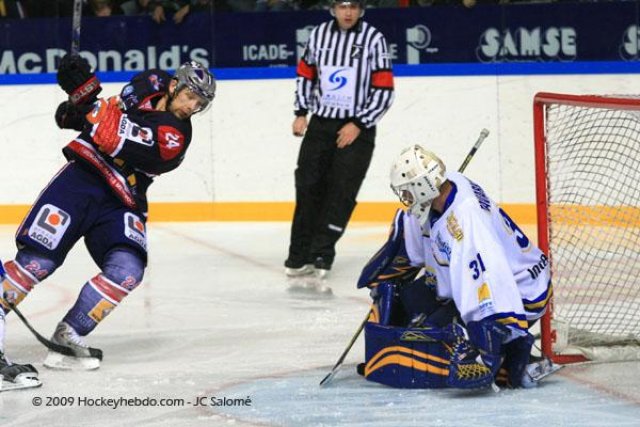 Photo hockey match Grenoble  - Villard-de-Lans le 03/10/2009