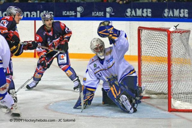 Photo hockey match Grenoble  - Villard-de-Lans le 03/10/2009