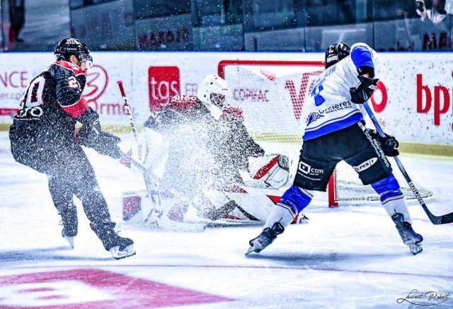 Photo hockey match Bordeaux - Gap  le 17/10/2023