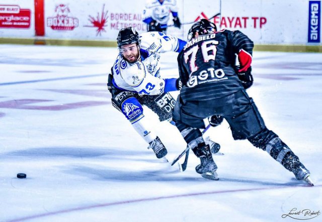 Photo hockey match Bordeaux - Gap  le 17/10/2023