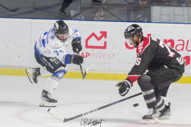 Photo hockey match Bordeaux - Gap  le 17/10/2023