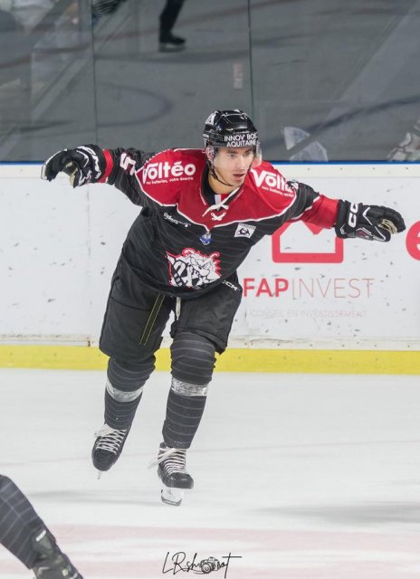 Photo hockey match Bordeaux - Gap  le 17/10/2023