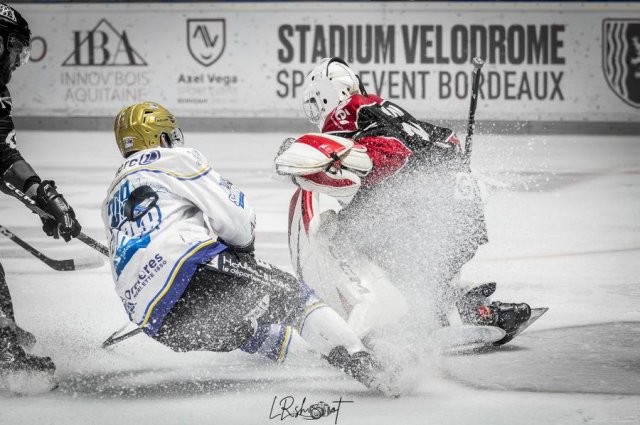 Photo hockey match Bordeaux - Gap  le 17/10/2023