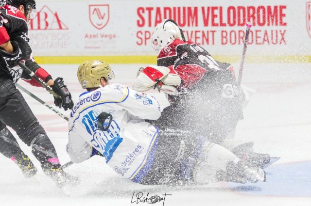 Photo hockey match Bordeaux - Gap  le 17/10/2023