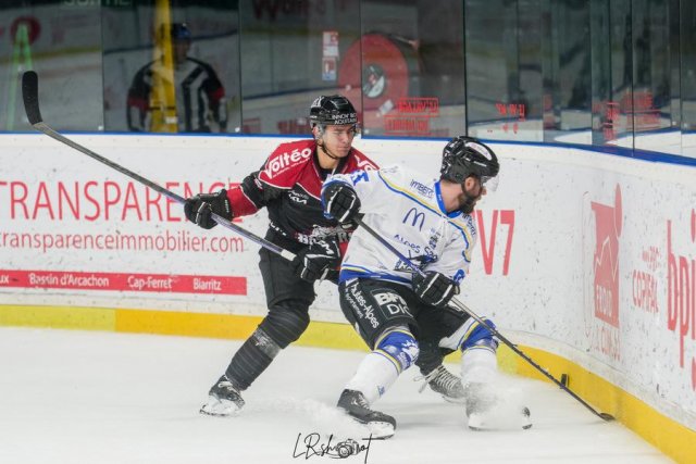 Photo hockey match Bordeaux - Gap  le 17/10/2023