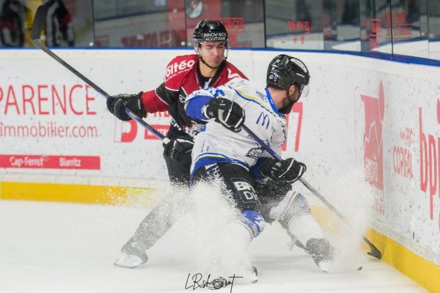 Photo hockey match Bordeaux - Gap  le 17/10/2023