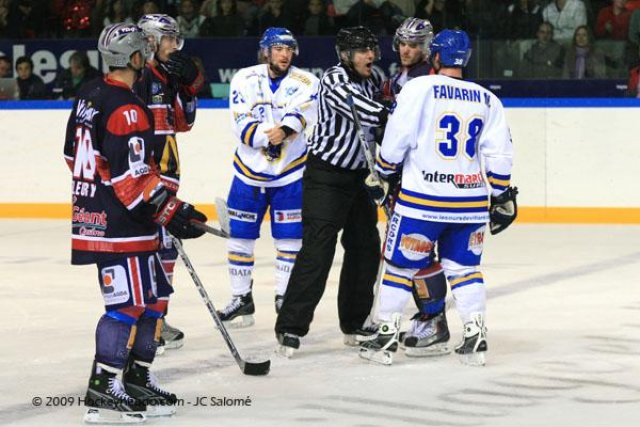 Photo hockey match Grenoble  - Villard-de-Lans le 03/10/2009
