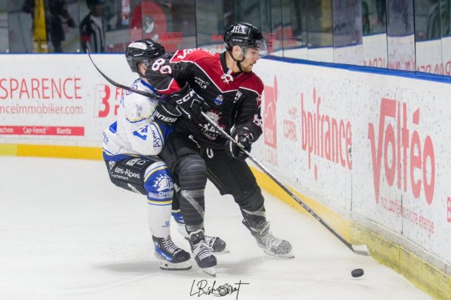 Photo hockey match Bordeaux - Gap  le 17/10/2023