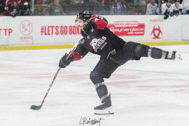 Photo hockey match Bordeaux - Gap  le 17/10/2023