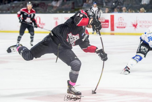 Photo hockey match Bordeaux - Gap  le 17/10/2023