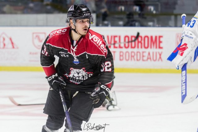 Photo hockey match Bordeaux - Gap  le 17/10/2023