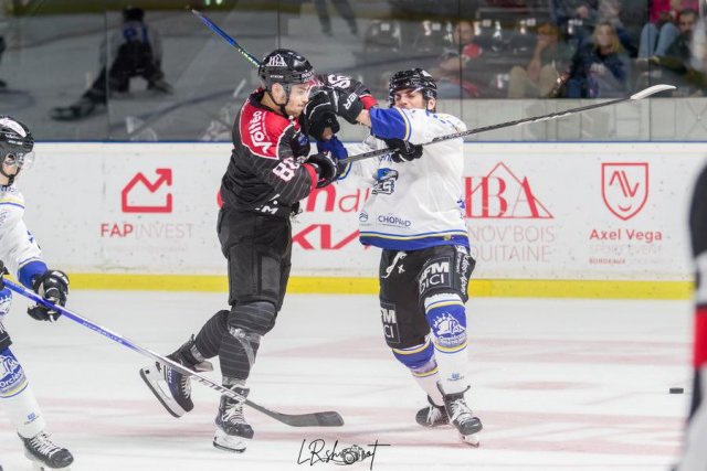 Photo hockey match Bordeaux - Gap  le 17/10/2023