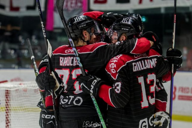 Photo hockey match Bordeaux - Gap  le 17/10/2023