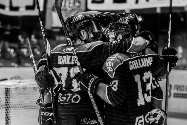 Photo hockey match Bordeaux - Gap  le 17/10/2023