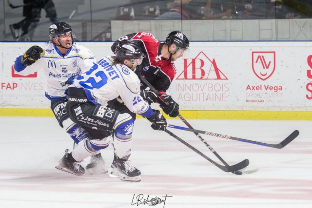 Photo hockey match Bordeaux - Gap  le 17/10/2023