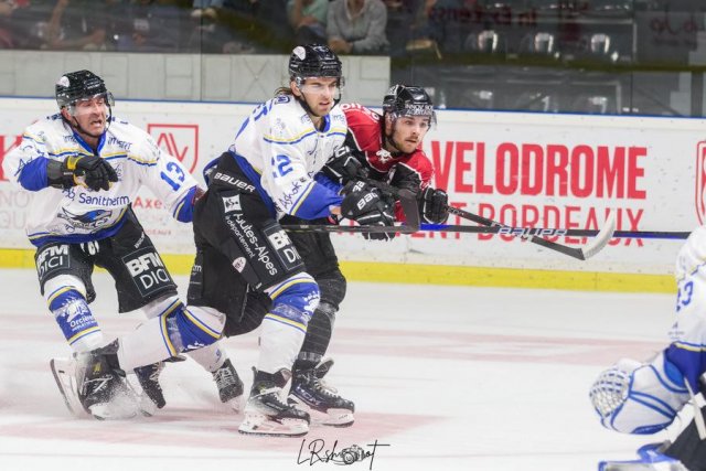 Photo hockey match Bordeaux - Gap  le 17/10/2023
