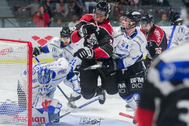 Photo hockey match Bordeaux - Gap  le 17/10/2023