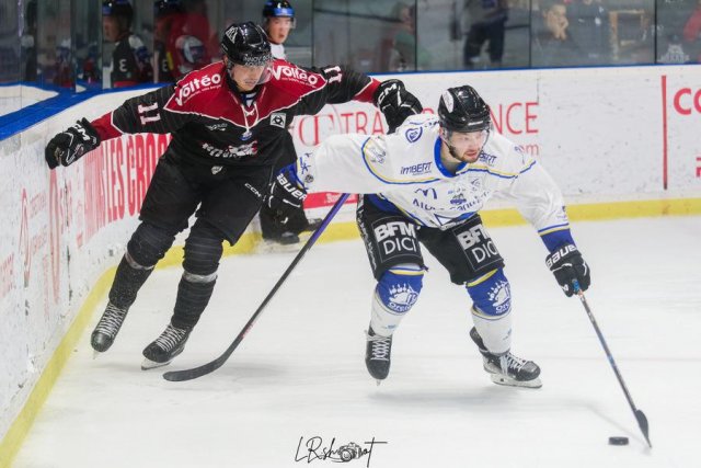 Photo hockey match Bordeaux - Gap  le 17/10/2023