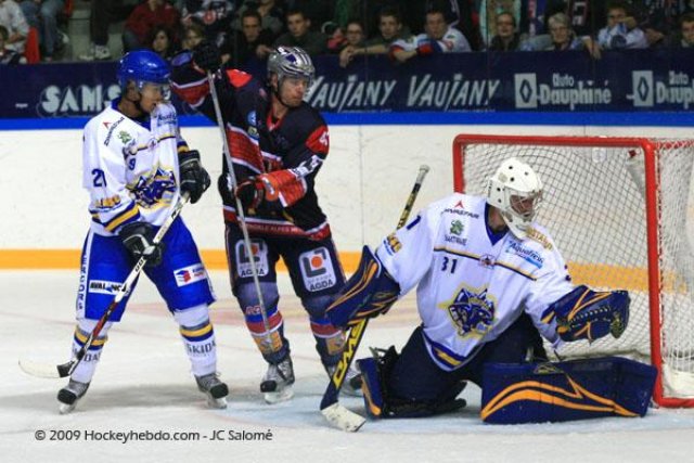 Photo hockey match Grenoble  - Villard-de-Lans le 03/10/2009