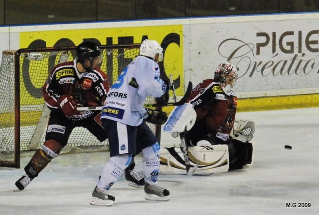 Photo hockey match Bordeaux - Montpellier  le 03/10/2009