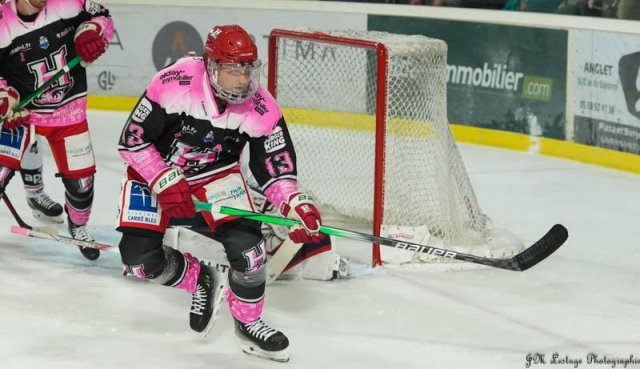 Photo hockey match Anglet - Angers  le 17/10/2023