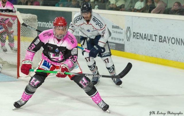 Photo hockey match Anglet - Angers  le 17/10/2023
