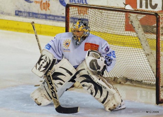 Photo hockey match Bordeaux - Montpellier  le 03/10/2009