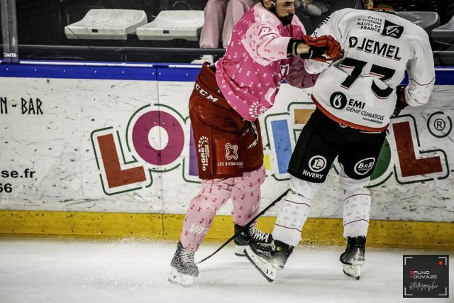 Photo hockey match Cergy-Pontoise - Amiens  le 17/10/2023