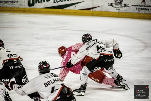 Photo hockey match Cergy-Pontoise - Amiens  le 17/10/2023