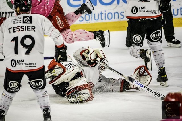 Photo hockey match Cergy-Pontoise - Amiens  le 17/10/2023