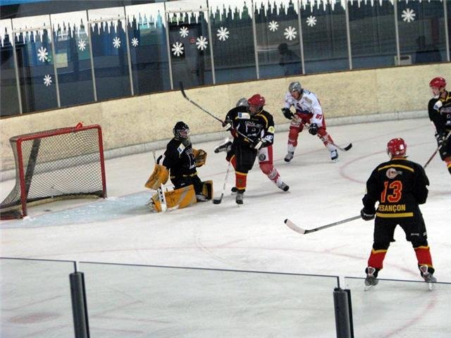 Photo hockey match Besançon - Annecy le 03/10/2009