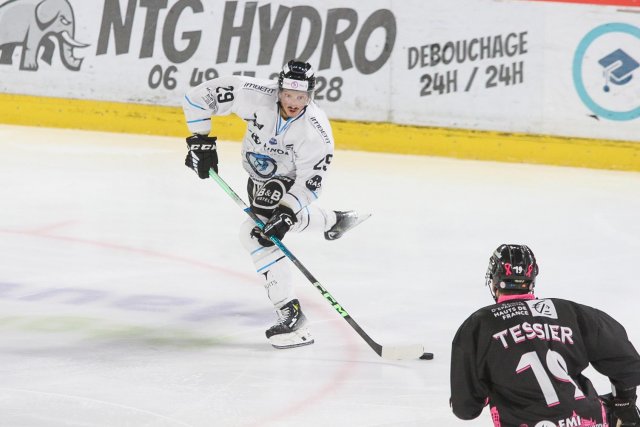 Photo hockey match Amiens  - Marseille le 20/10/2023