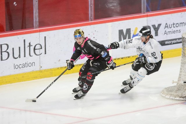 Photo hockey match Amiens  - Marseille le 20/10/2023