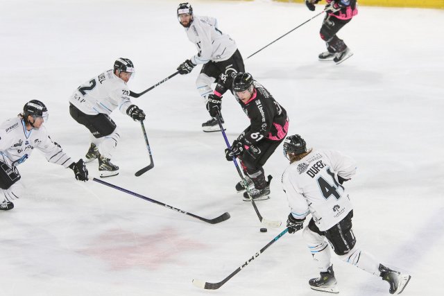 Photo hockey match Amiens  - Marseille le 20/10/2023