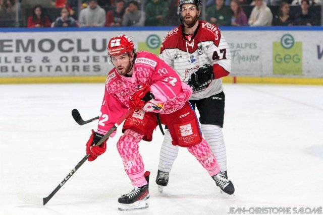 Photo hockey match Grenoble  - Bordeaux le 20/10/2023